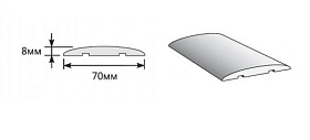 Наличник Полукруглый для дверей Браво, Л-13 (Венге)